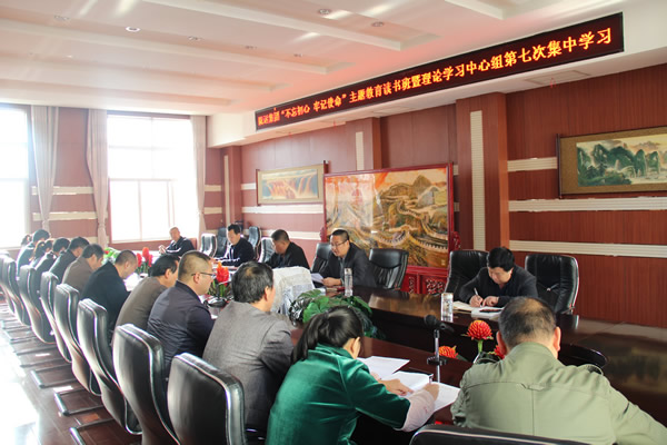 隴運集團公司黨委召開“不忘初心、牢記使命”主題教育讀書班暨理論學習中心組第七次集中學習（擴大）會議